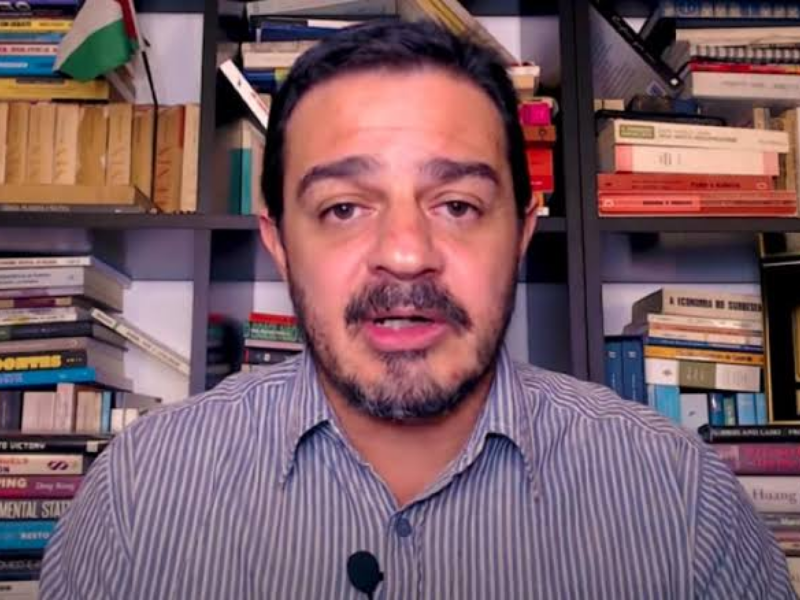 Elias Jabbour, professor da Faculdade de Ciências Econômicas da Universidade do Estado do Rio de Janeiro. Foto: Reprodução