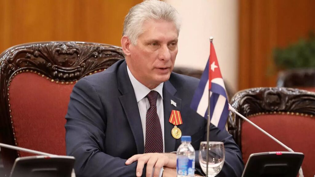 O presidente de Cuba denunciou que, com suas regulamentações migratórias abusivas, os EUA não cumprem compromissos bilaterais 