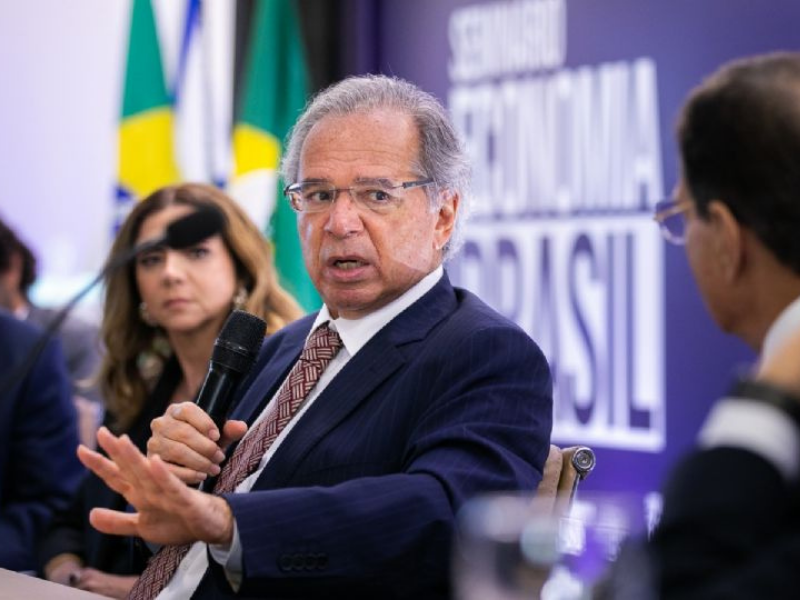 Paulo Guedes. Créditos: Washington Costa/ME