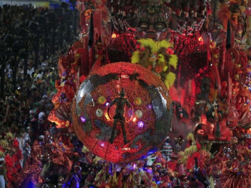 Grande Rio se sagrou campeã do carnaval com desfile antológico sobre Exú.
Créditos: Marco Antonio Teixeira/RioTur