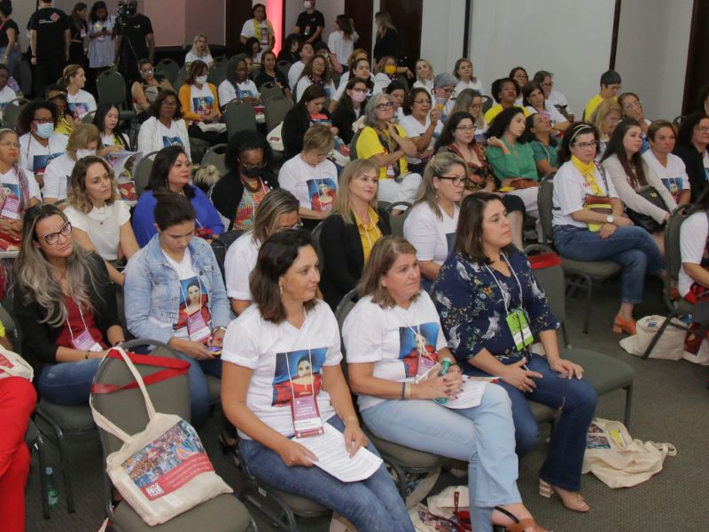 Plenária de mulheres durante o XV Congresso Nacional do PSB. Foto: Mateus Tourinho.