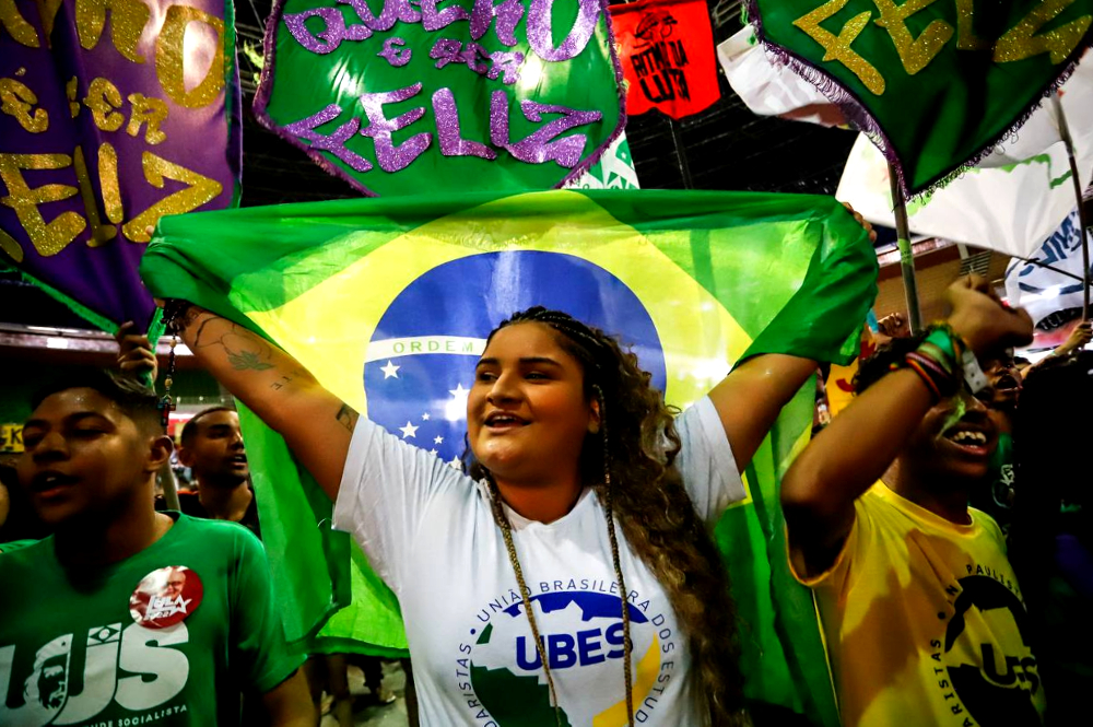Ao todo, mais de 7 mil estudantes se reuniram em Brasília para participarar do maior congresso estudantil da América Latina