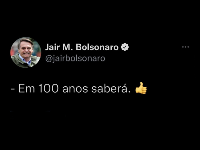 Relembre casos em que governo de Jair Bolsonaro impôs sigilos de um século em informações potencialmente comprometedoras