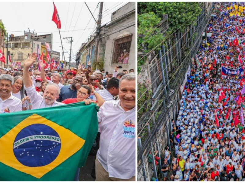 Lula reúne multidão em caminhada da Independência da Bahia em Salvador. Créditos: Ricardo Stuckert