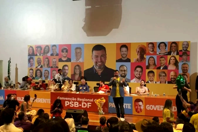 Além de Rafael Parente para o GDF, o PSB também apresentou 32 candidatos aos cargos de deputados federal e distrital