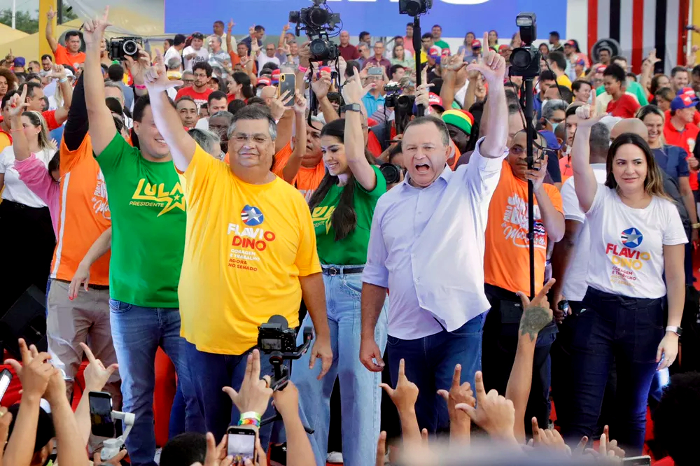 A convenção ‘O Maranhão Não Pode Parar’, que lançou Carlos Brandão, contou com a participação de diversas lideranças de 11 partidos