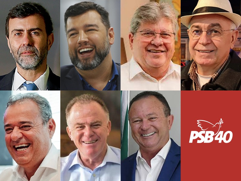 Para as eleições de 2022, o Partido Socialista Brasileiro (PSB) lançou candidaturas para o governo de 7 estados