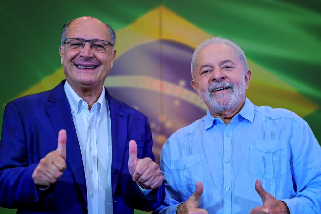 Alckmin e Lula. foto: divulgação. 