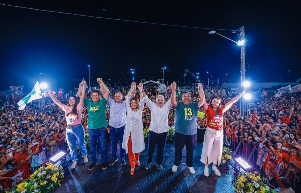 Lula durante evento em São Luís (MA). Foto: Ricardo Stuckert.