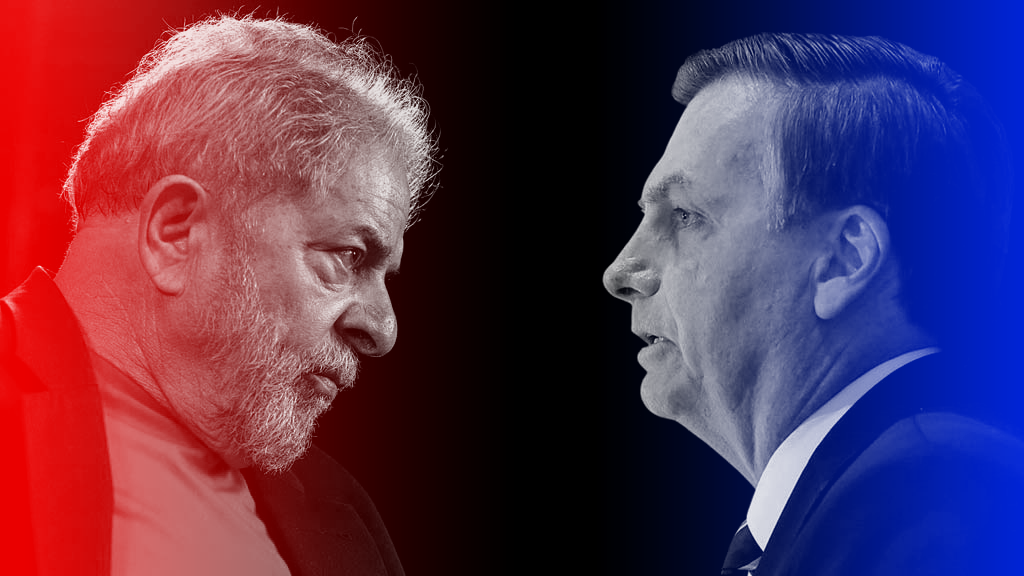 Se a eleição fosse hoje, o ex-presidente Lula teria 53% dos votos válidos, e o atual presidente Bolsonaro, 47%