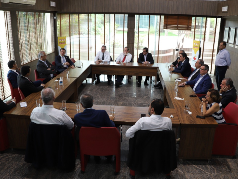 Grupo de Trabalho dos parlamentares do PSB na transição do governo. Foto: Fundação João Mangabeira.
