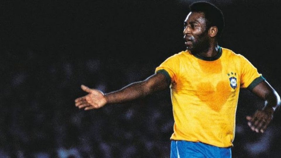 Pelé na seleção brasileira.
Créditos: Divulgação/Santos FC