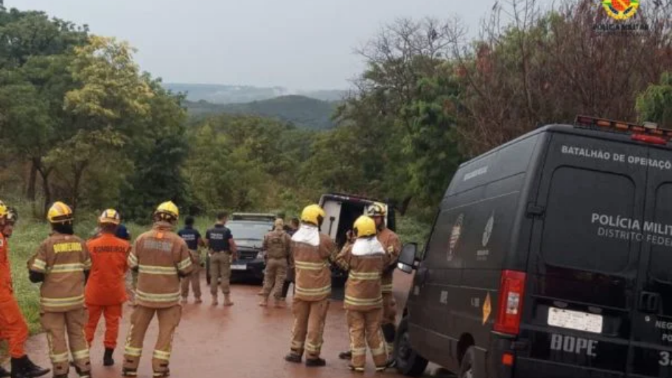 Bomba no Gama.
Créditos: PMDF/Divulgação