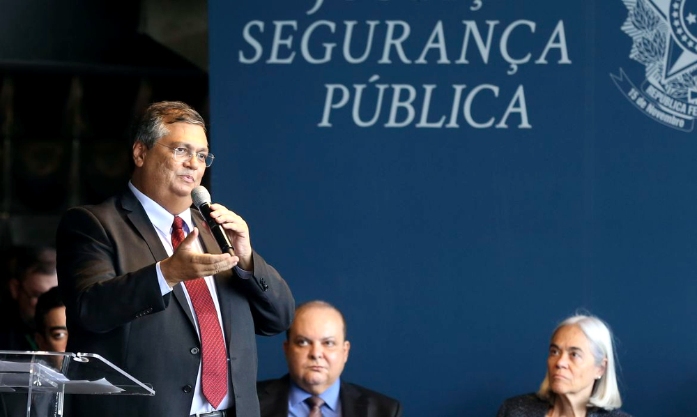 Em declaração, o ministro da Justiça e Segurança Pública, Flávio Dino, ainda mandou recado aos arruaceiros bolsonaristas