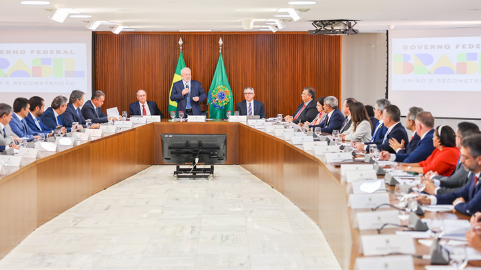 Lula se reuniu com todos os governadores. Créditos: Ricardo Stuckert