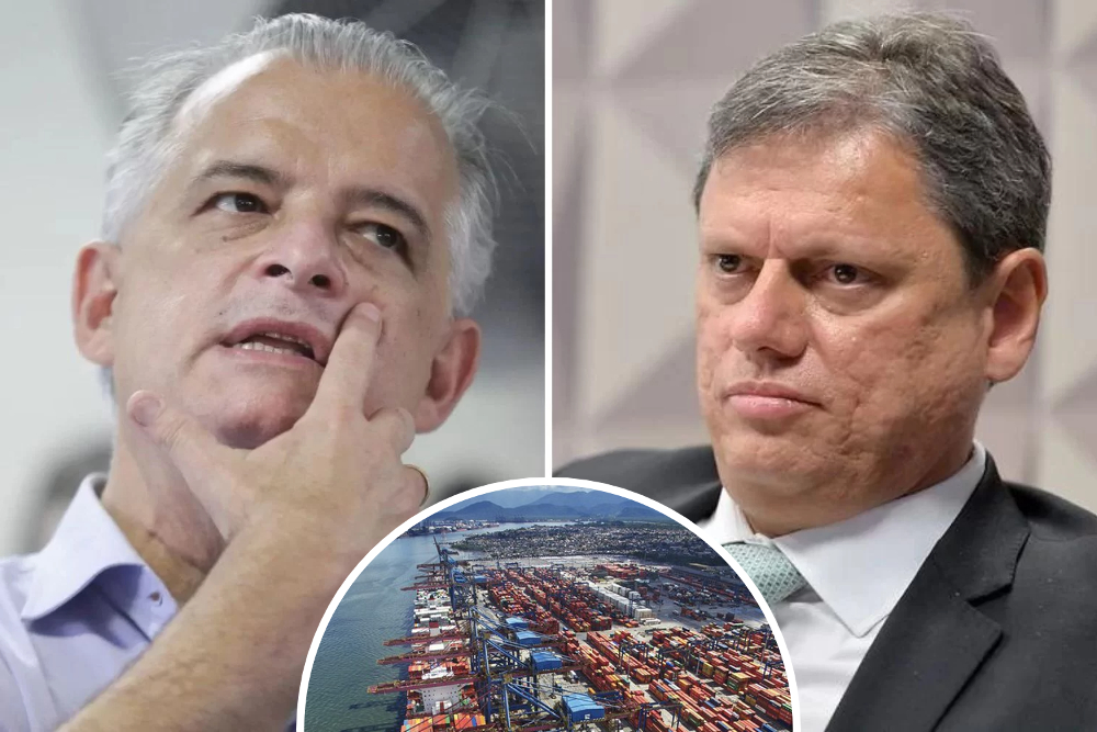 Ministro e governador de São Paulo também abordaram experiências internacionais de modernização do Porto de Santos