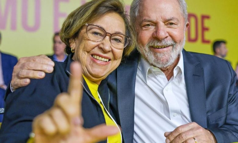 Deputada federal Lídice da Mata com presidente Lula. Foto: Divulgação. 
