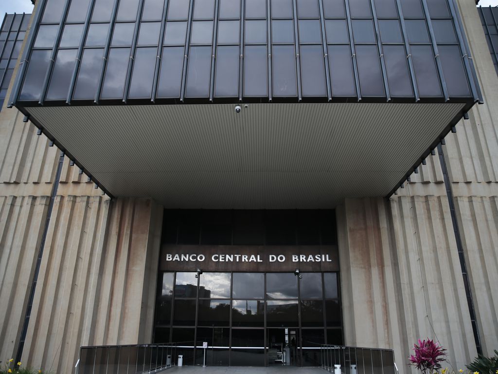 Edifício-sede do Banco Central no Setor Bancário Norte, em lote doado pela Prefeitura de Brasília, em outubro de 1967. Foto: Marcello Casal JrAgência Brasil