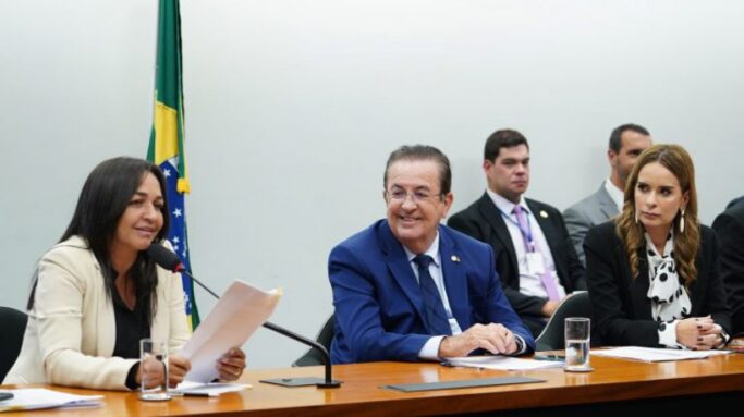 Comissão Mista do Orçamento (CMO) aprovou projetos de lei da enfermagem e dos servidores públicos nesta terça-feira, 25, na Câmara dos Deputados (foto: Pablo Valadares/ Câmara dos Deputados)