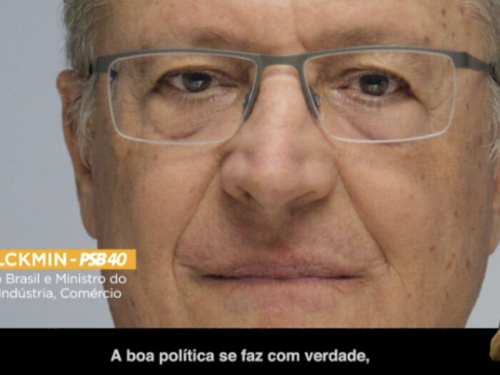 Vice-presidente é estrela de propaganda partidária - Reprodução